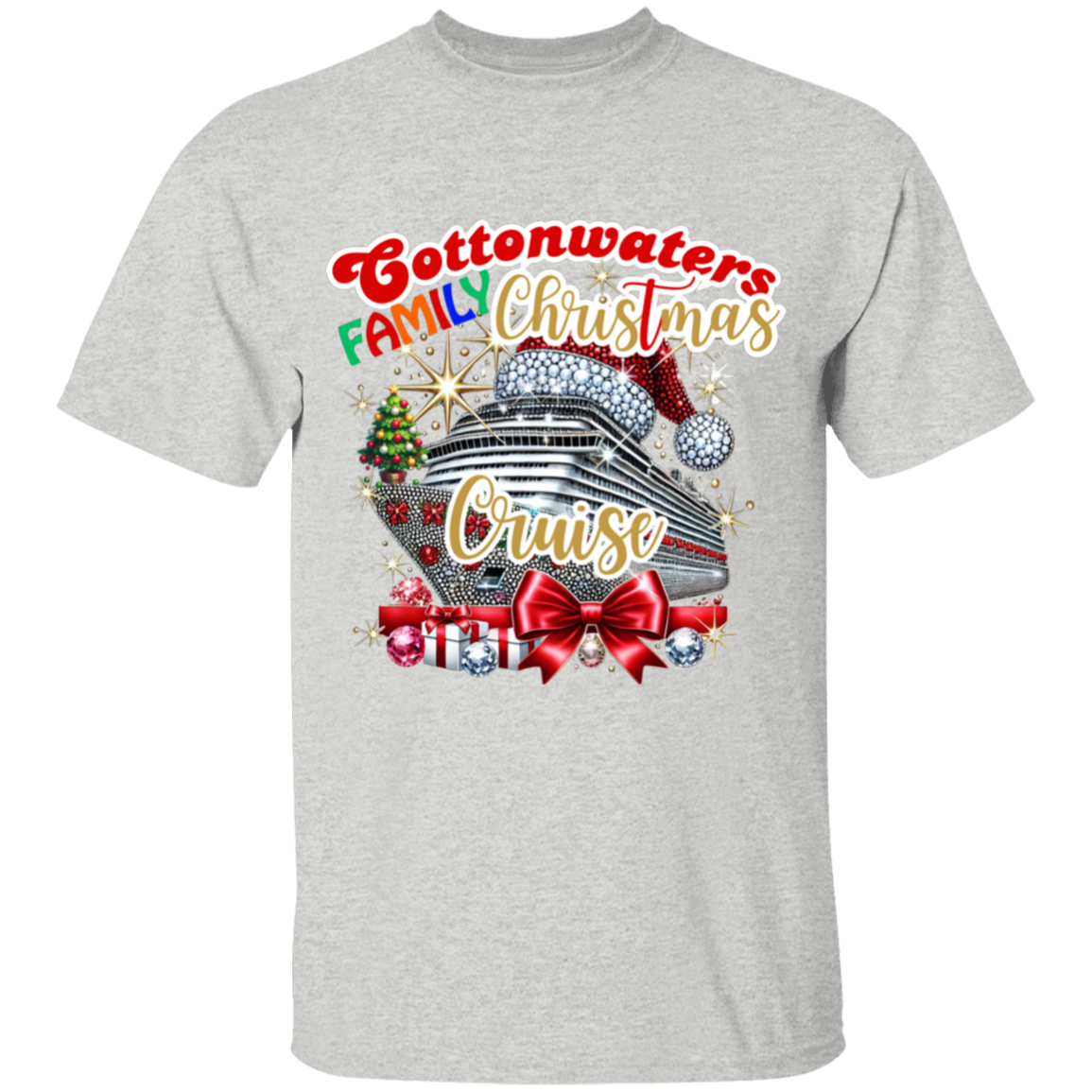 Cottonwaters Family Christmas Kids T-Shirt