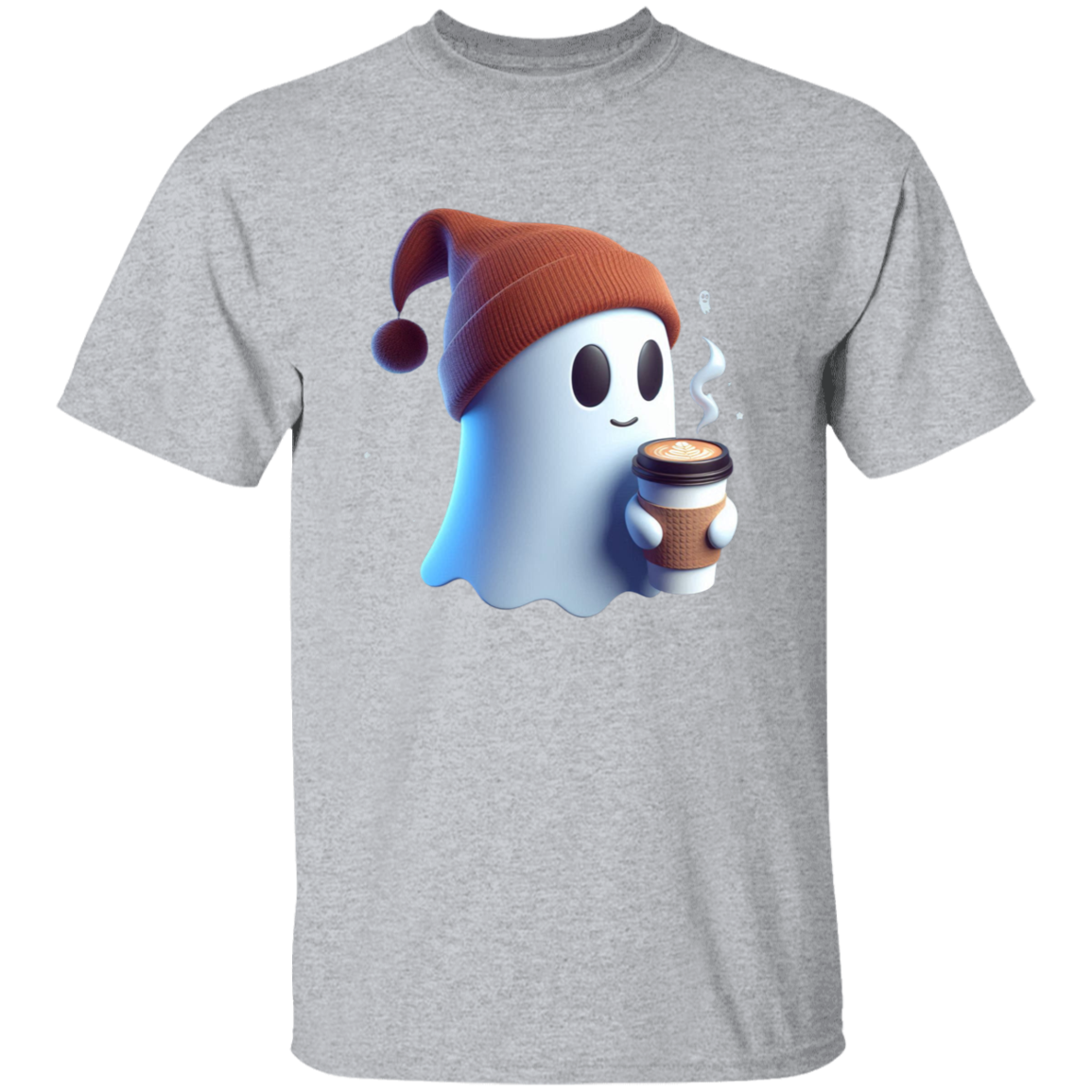 Ghost Latte Halloween Tshirt