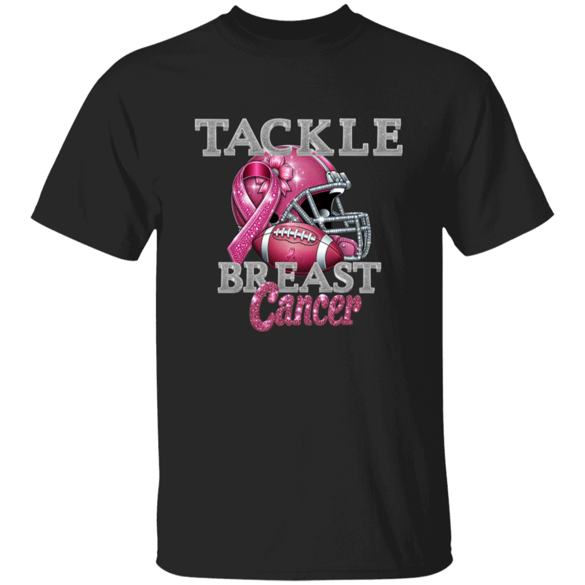 Tackle Breast Cancer T-Shirt