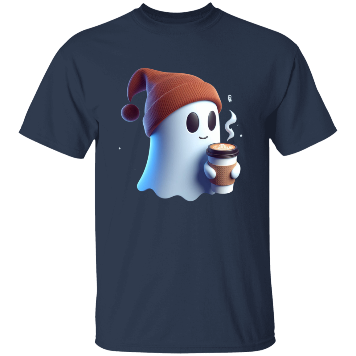 Ghost Latte Halloween Tshirt