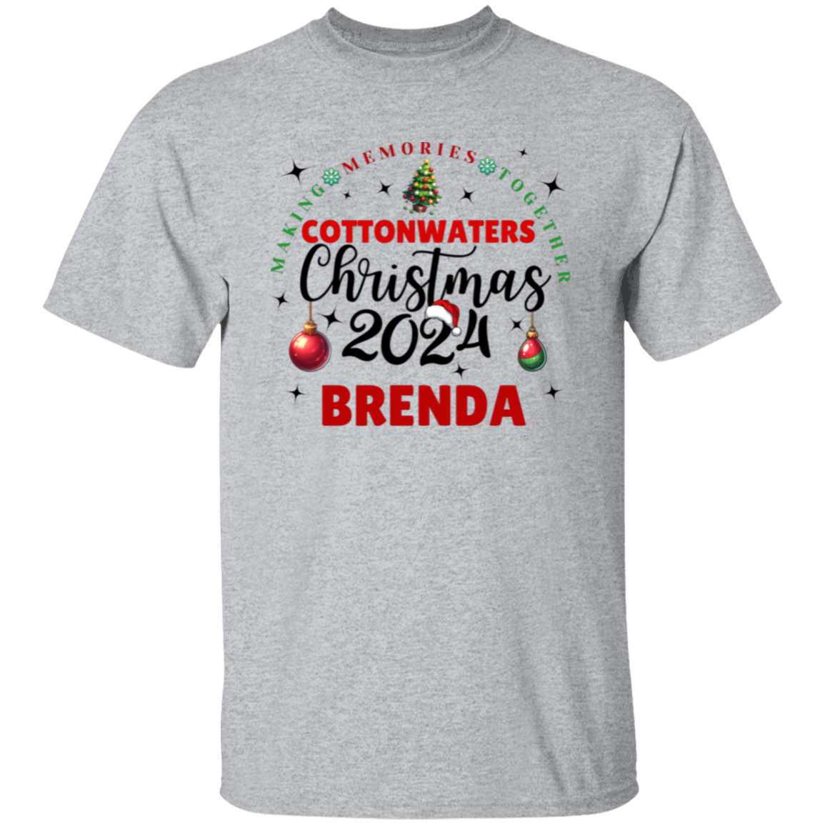 Cottonwaters Christmas Brenda T-Shirt