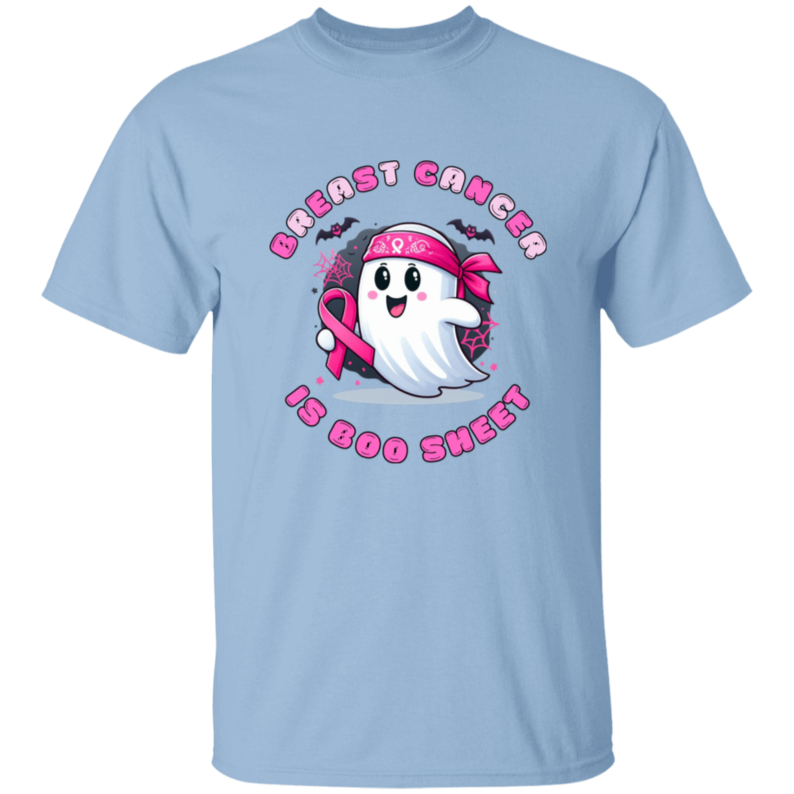 Breast Cancer Boo Sheet T-Shirt