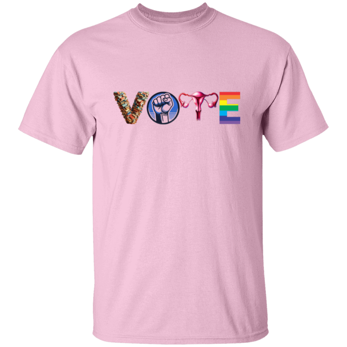 Reproductive Rights Vote Tshirt, Banned Books Tshirt, Equality Tshirt