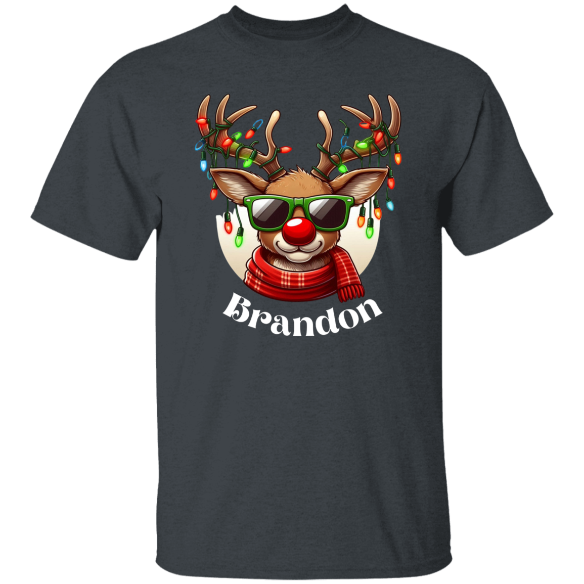 Christmas Red Nose Reindeer T-Shirt