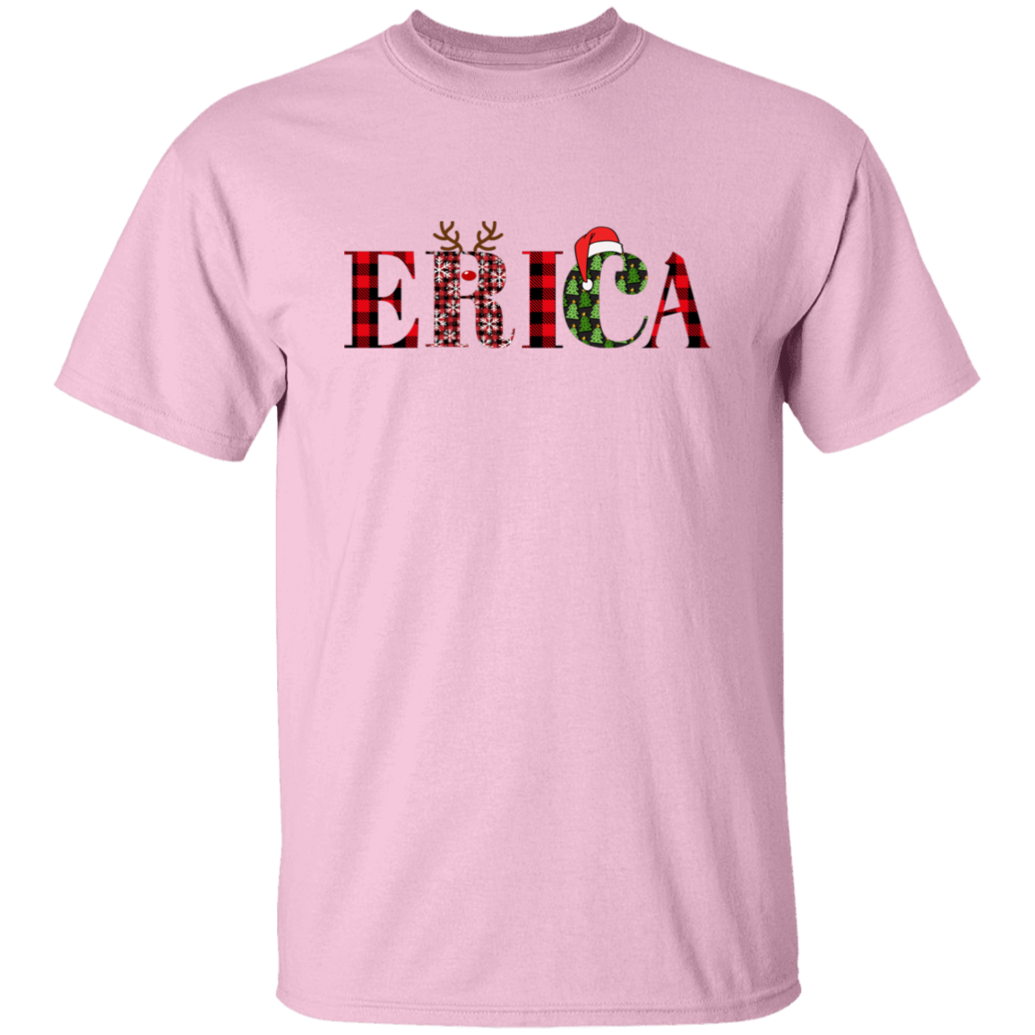 Custom Christmas Name T-Shirt