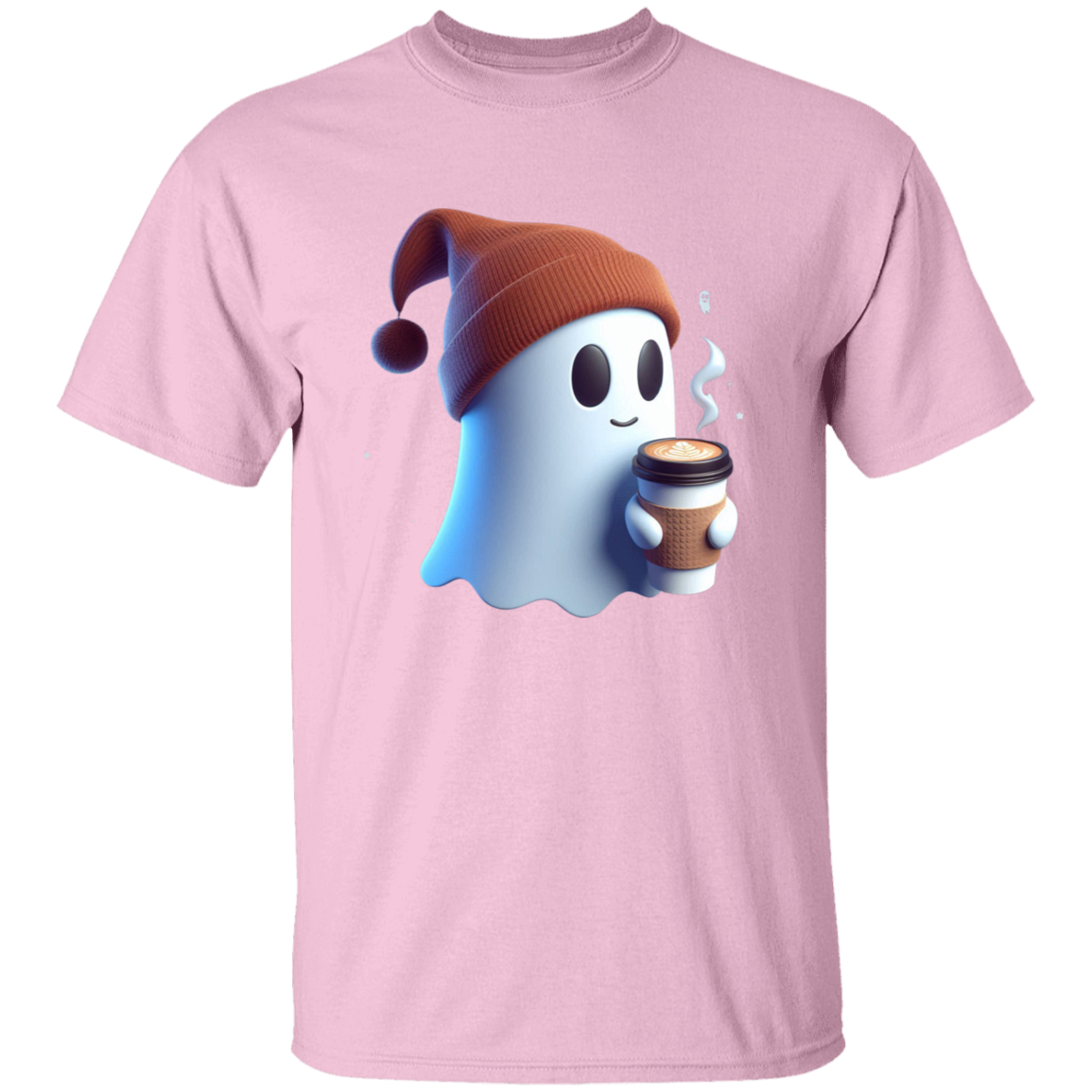 Ghost Latte Halloween Tshirt