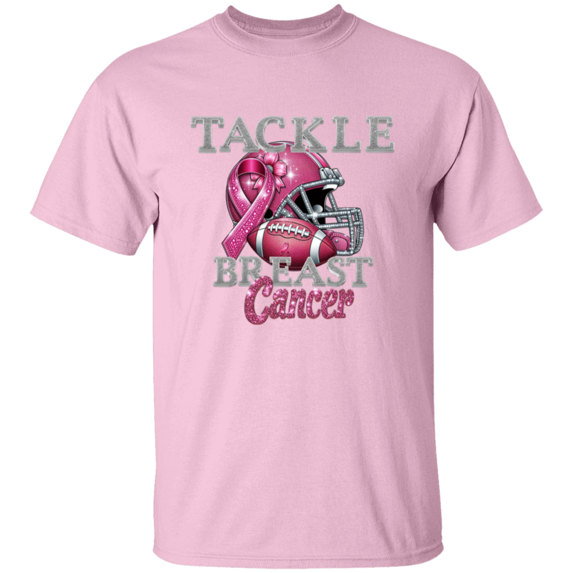 Tackle Breast Cancer T-Shirt