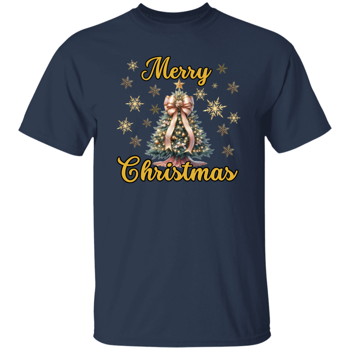 Merry Christmas Tree T-Shirt