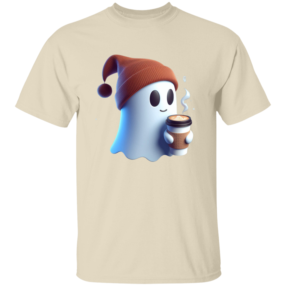 Ghost Latte Halloween Tshirt