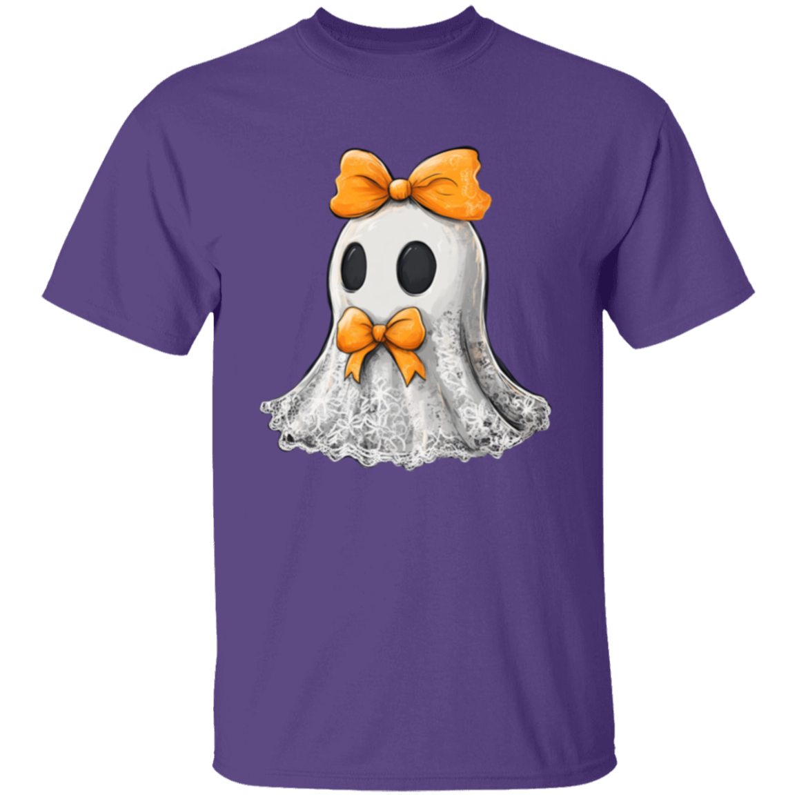 Lace Ghost with Bow Tshirt