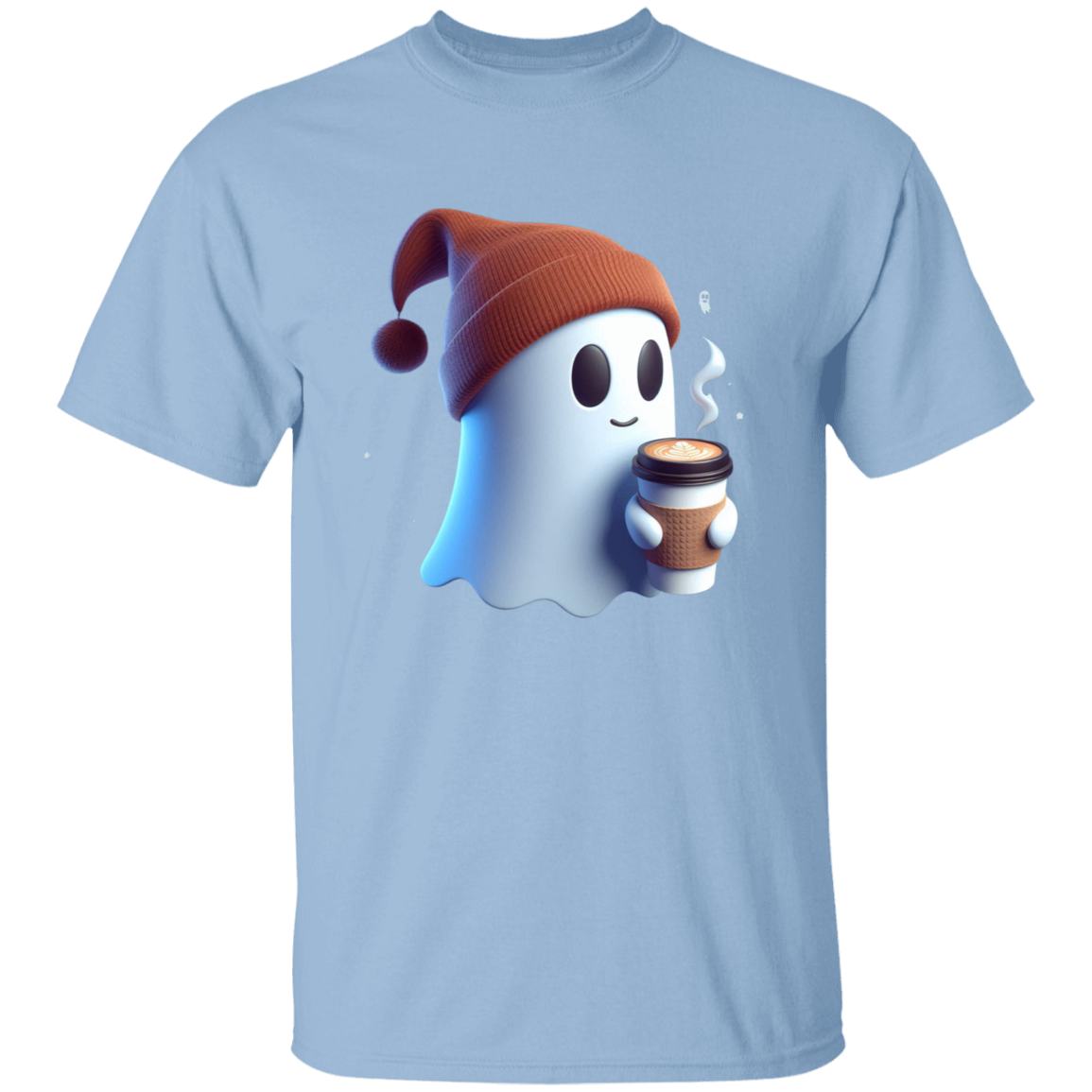 Ghost Latte Halloween Tshirt