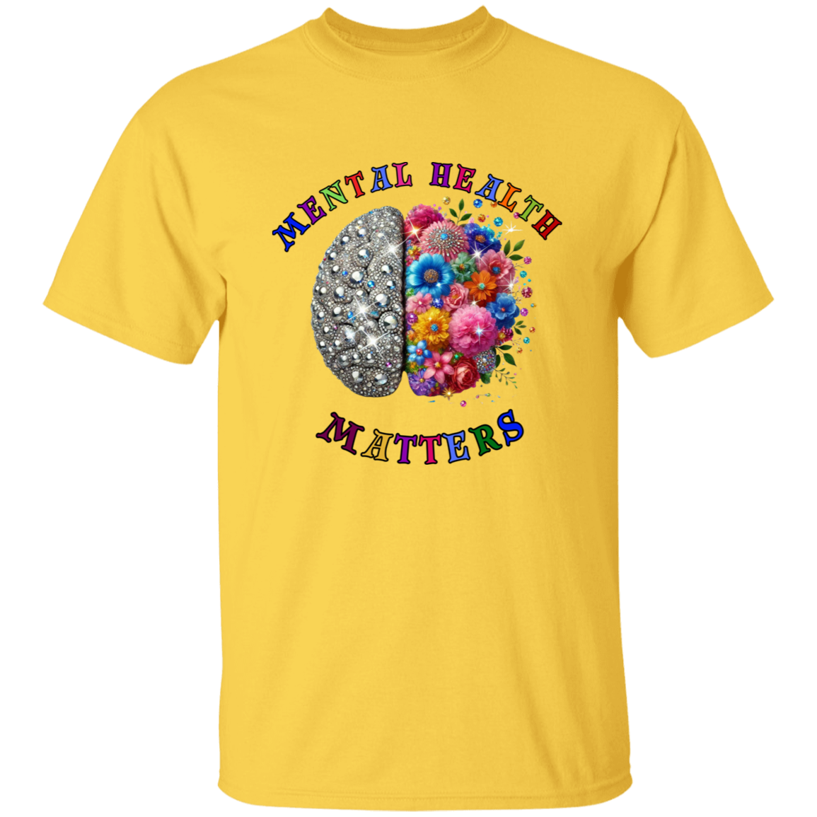 Mental Health Matters Bling T-Shirt