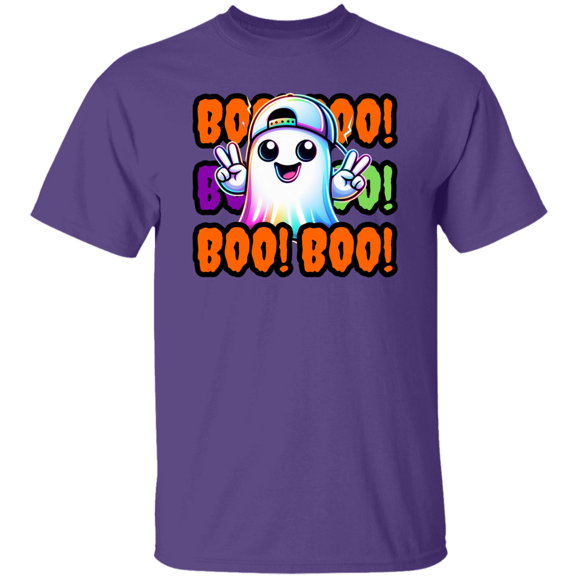 Boo Boo Friendly Ghost Halloween T-Shirt