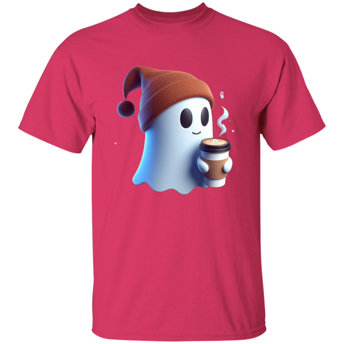 Ghost Latte Halloween Tshirt