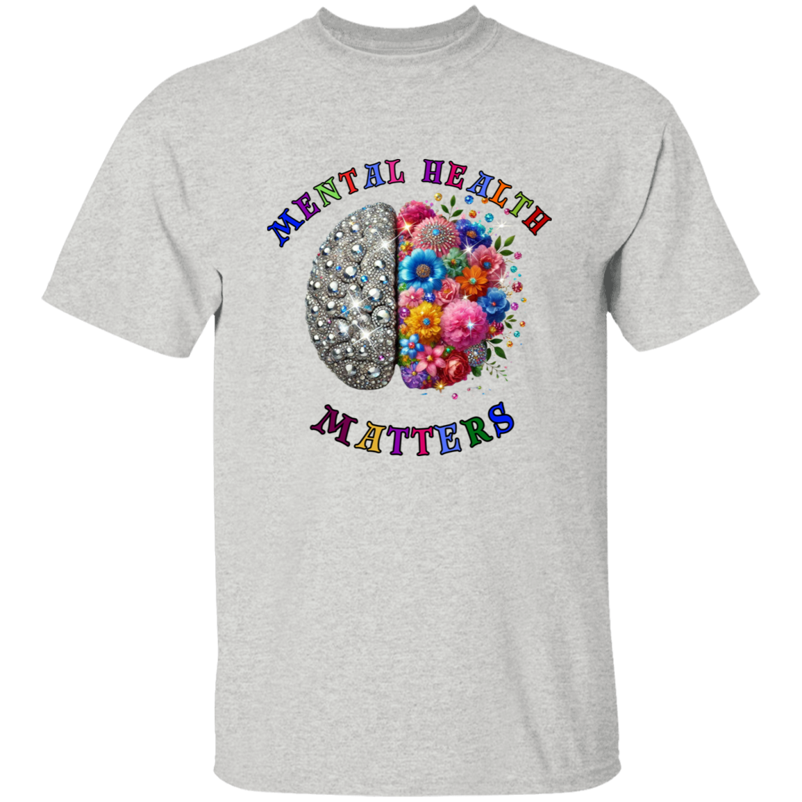 Mental Health Matters Bling T-Shirt