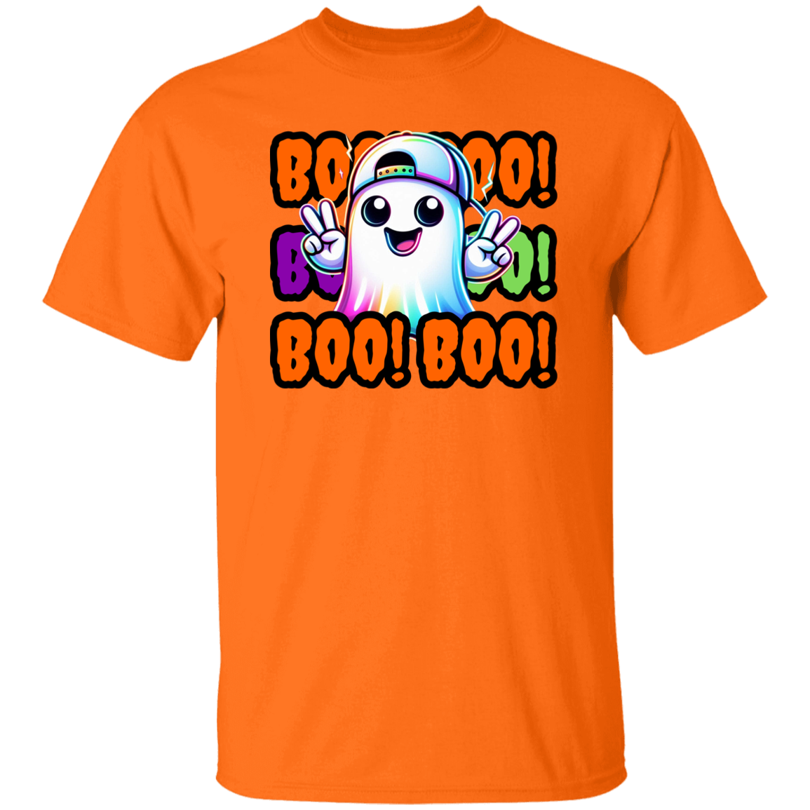 Boo Boo Friendly Ghost Halloween T-Shirt