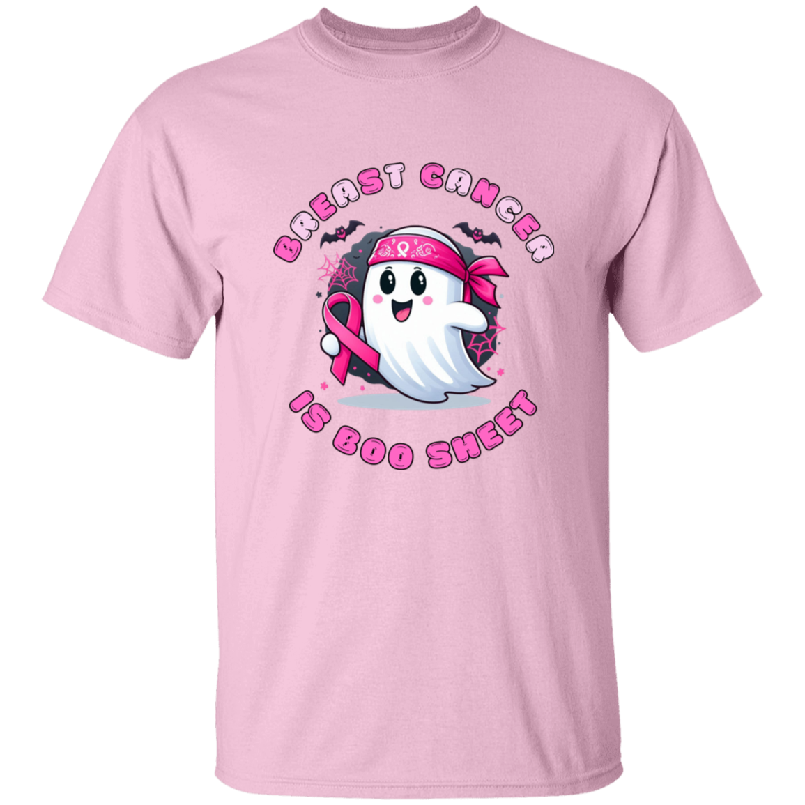 Breast Cancer Boo Sheet T-Shirt