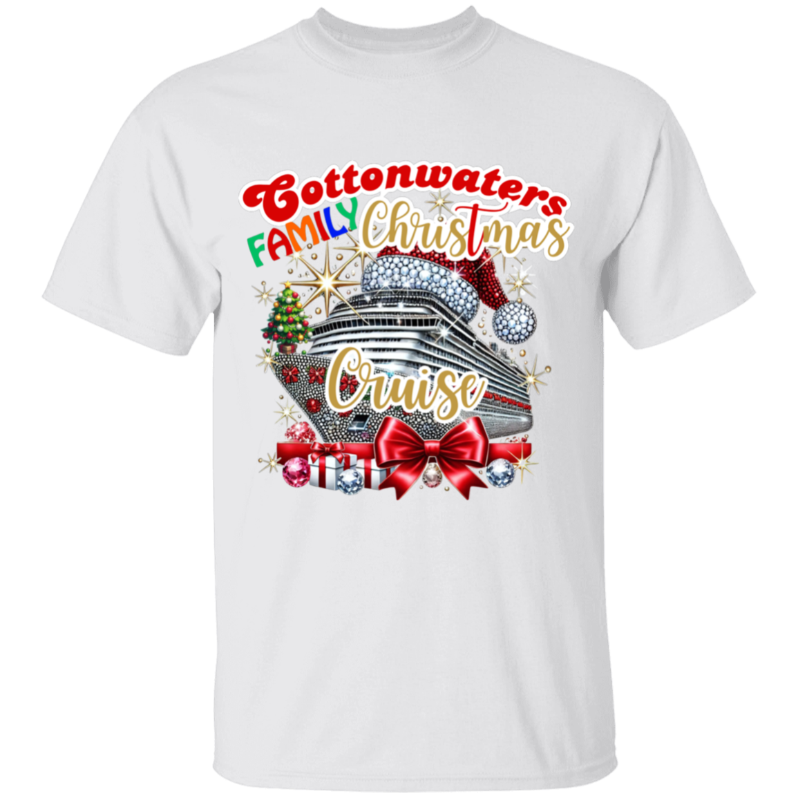 Cottonwaters Family Christmas Kids T-Shirt