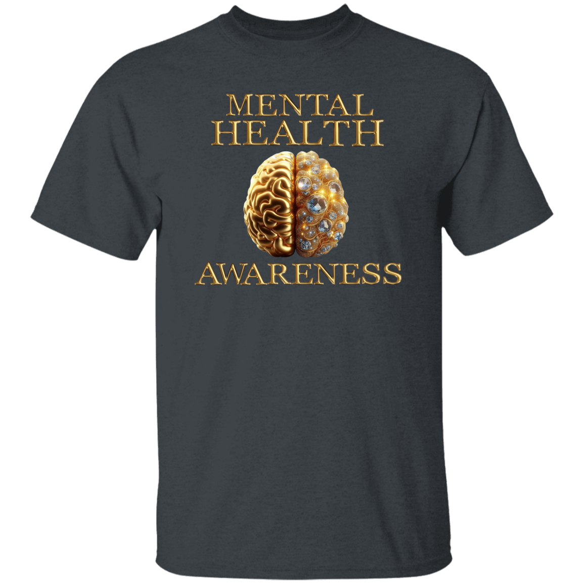 Mental Health Awareness Gold T-Shirt