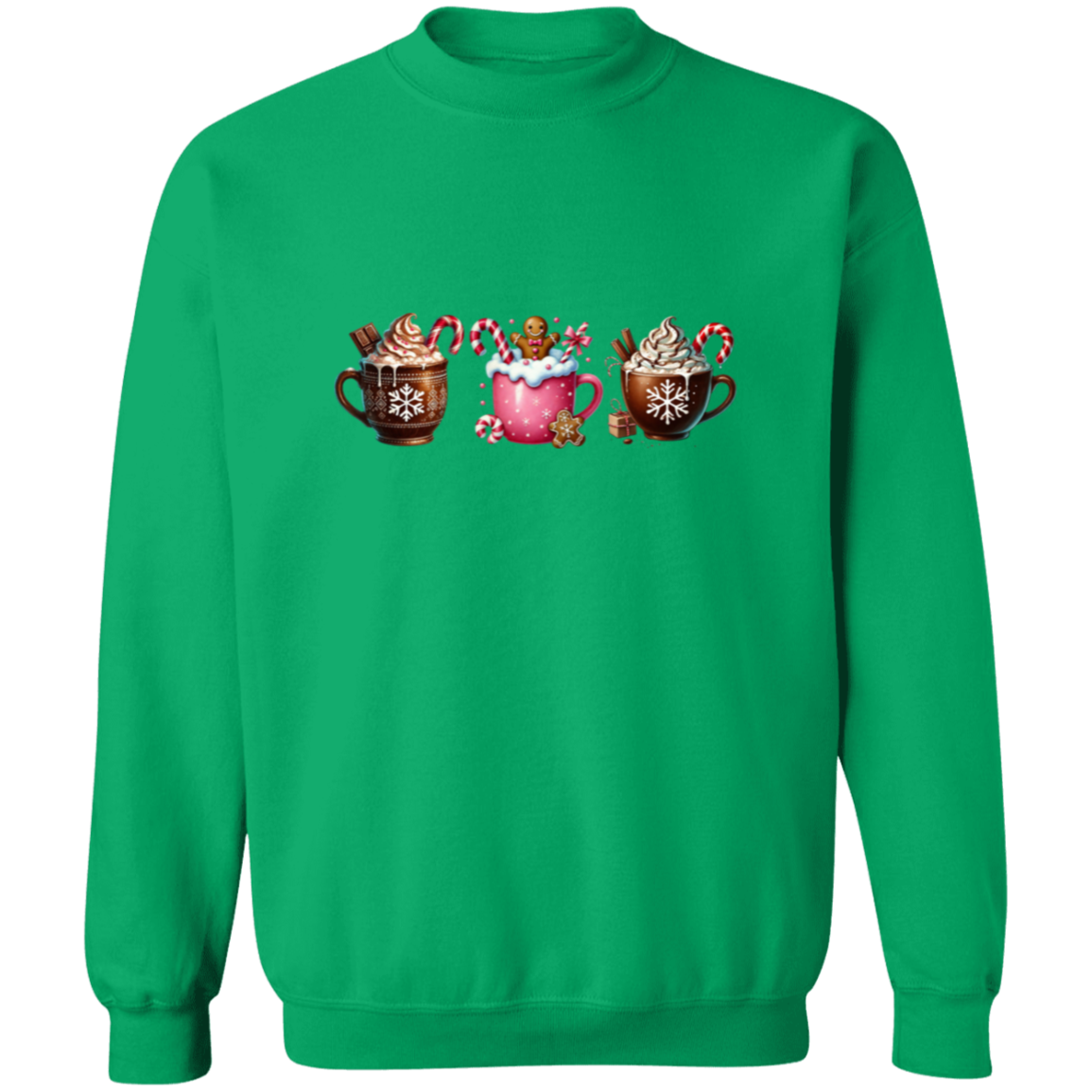 Hot Coco Fun Holiday Pullover Sweatshirt