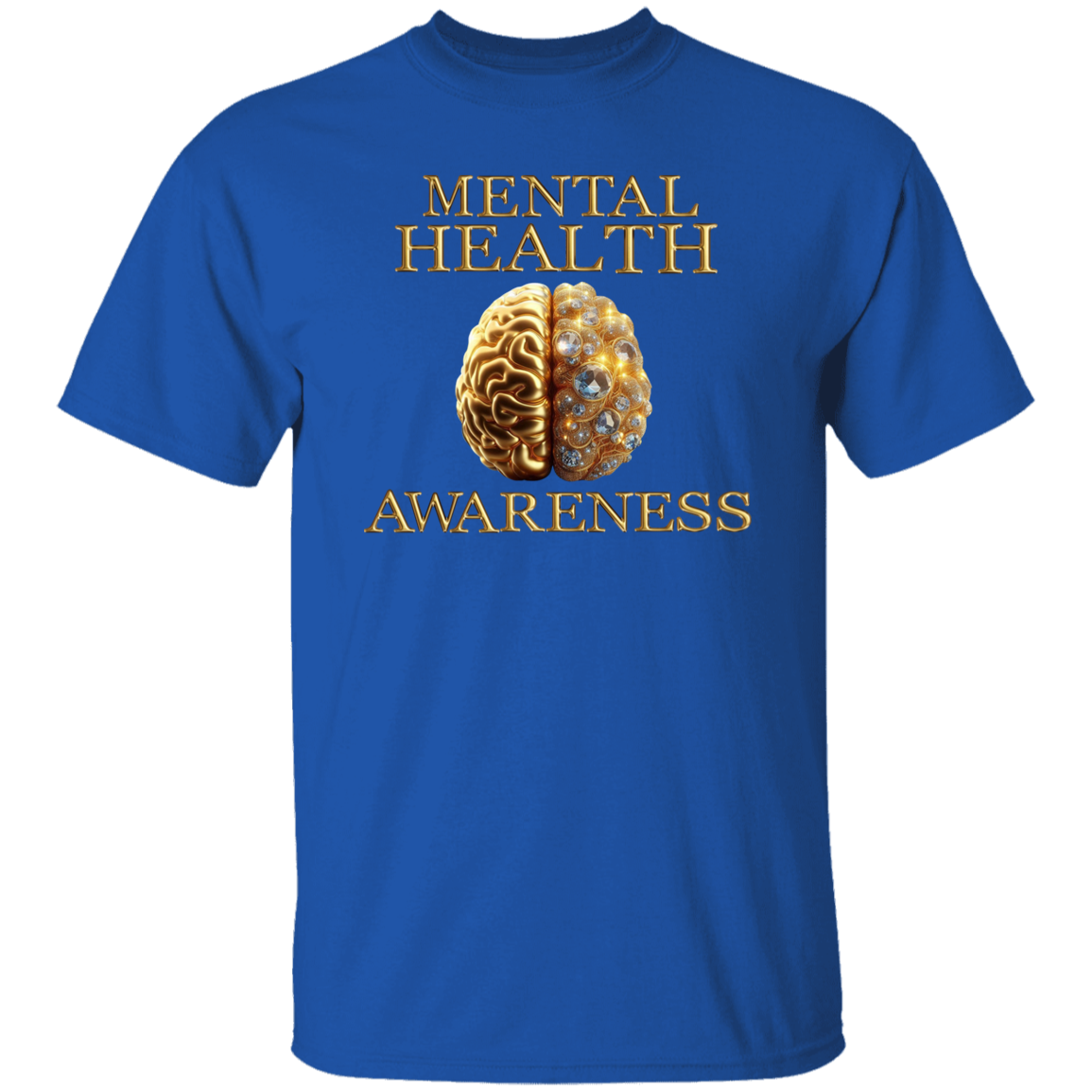 Mental Health Awareness Gold T-Shirt