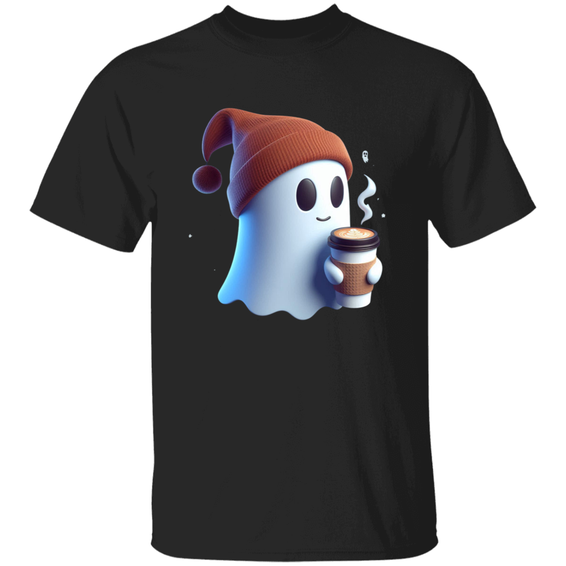 Ghost Latte Halloween Tshirt