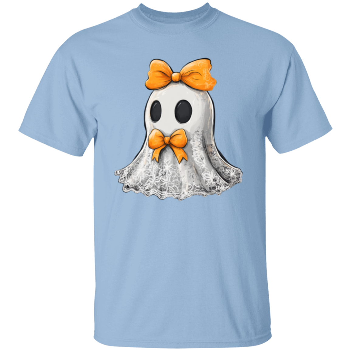 The Lace Ghost with Hair Bow T-Shirt