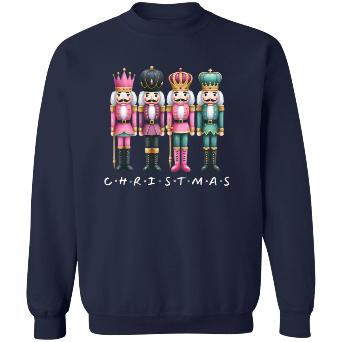 Christmas Nutcracker Friends Inspired Crewneck Pullover Sweatshirt