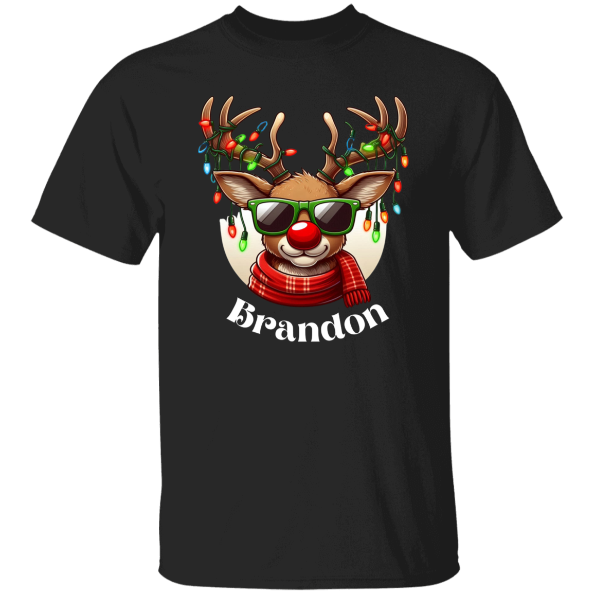 Christmas Red Nose Reindeer T-Shirt