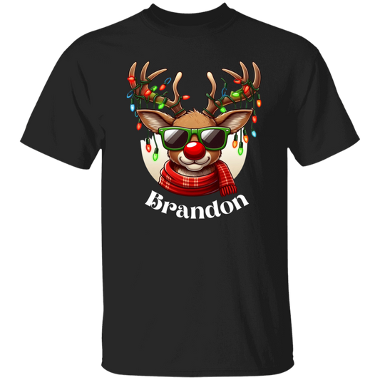 Christmas Red Nose Reindeer T-Shirt