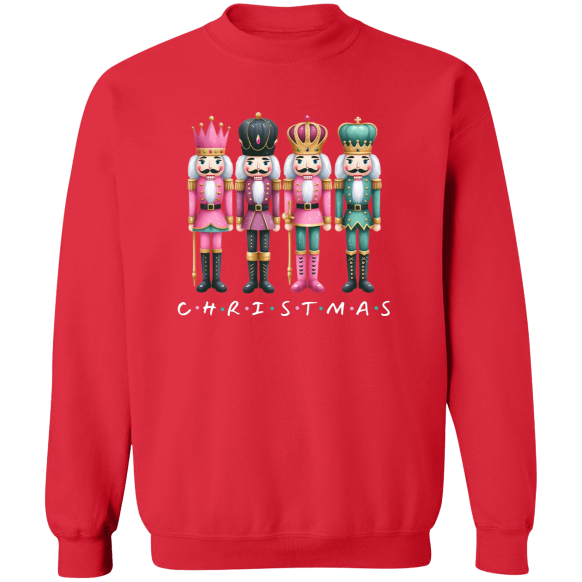 Christmas Nutcracker Friends Inspired Crewneck Pullover Sweatshirt