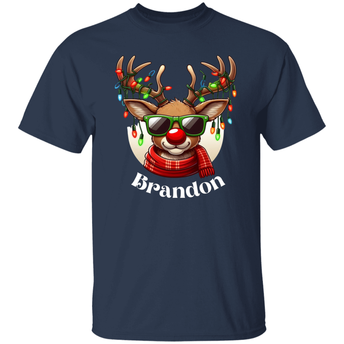 Christmas Red Nose Reindeer T-Shirt