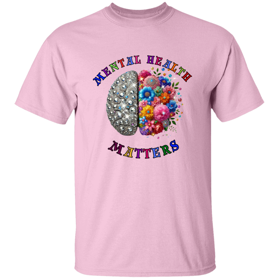 Mental Health Matters Bling T-Shirt