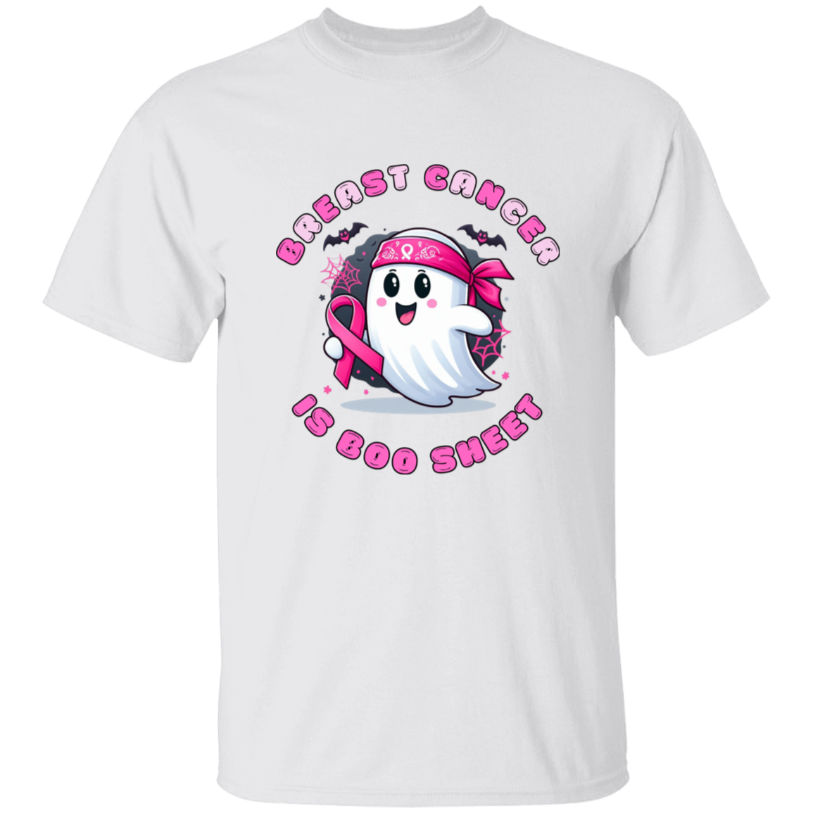 Breast Cancer Boo Sheet T-Shirt