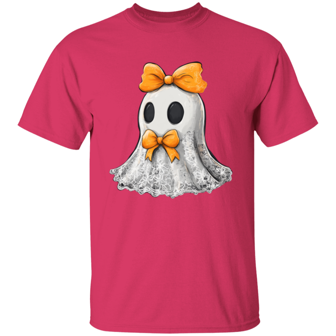 Lace Ghost with Bow Tshirt