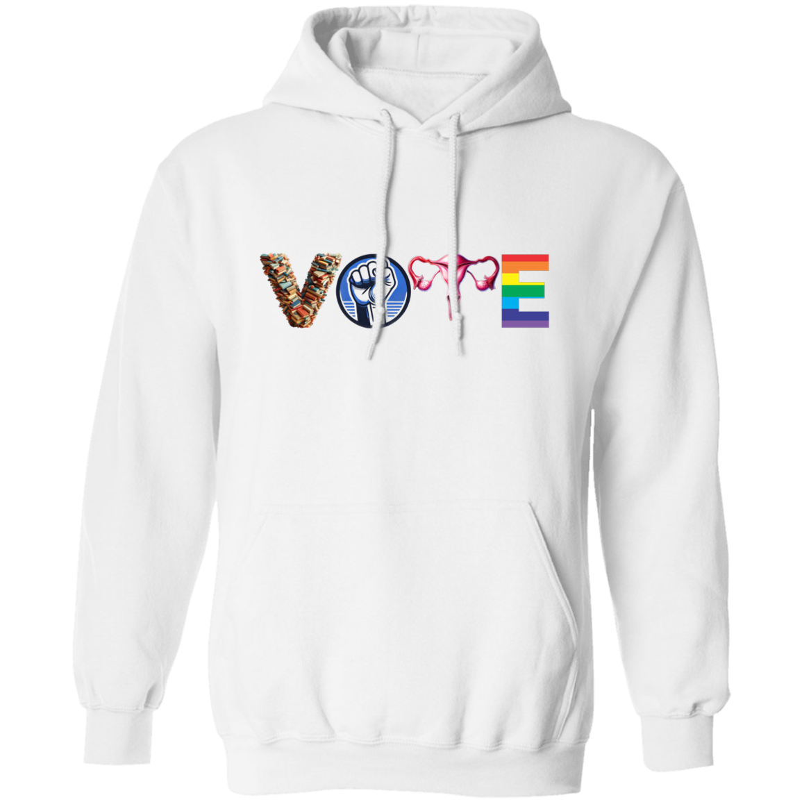 Reproductive Rights Vote Hoodie, Banned Books Hoodie, Equality Hoodie