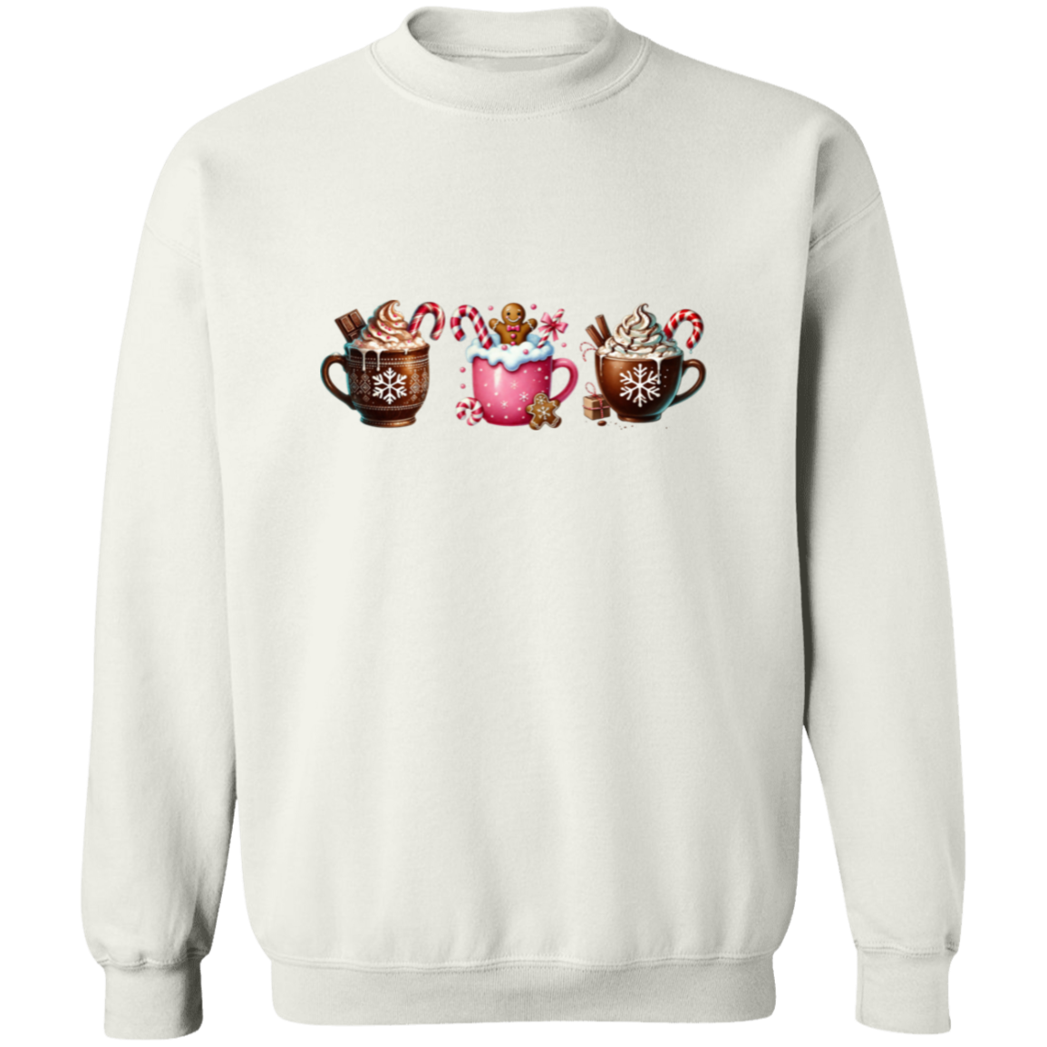 Hot Coco Fun Holiday Pullover Sweatshirt