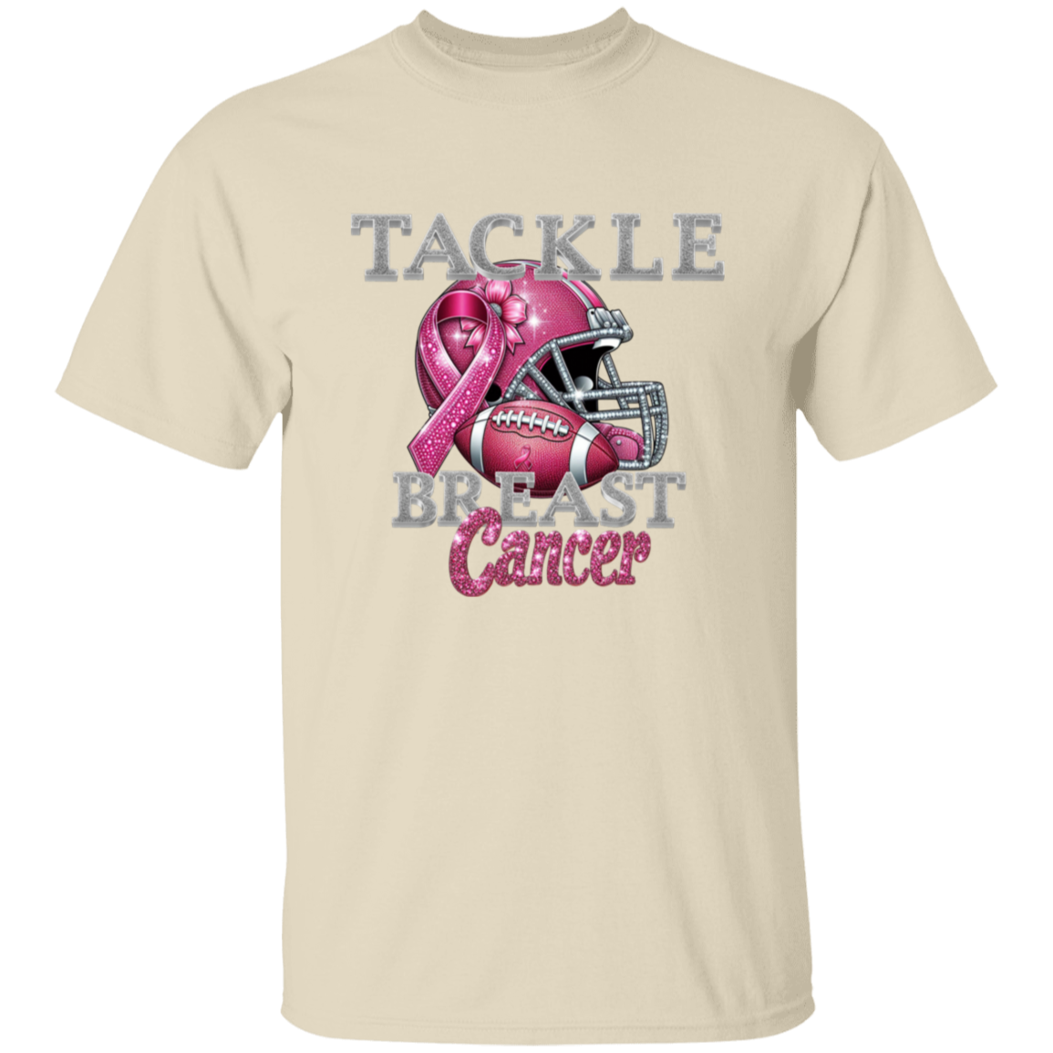 Tackle Breast Cancer T-Shirt