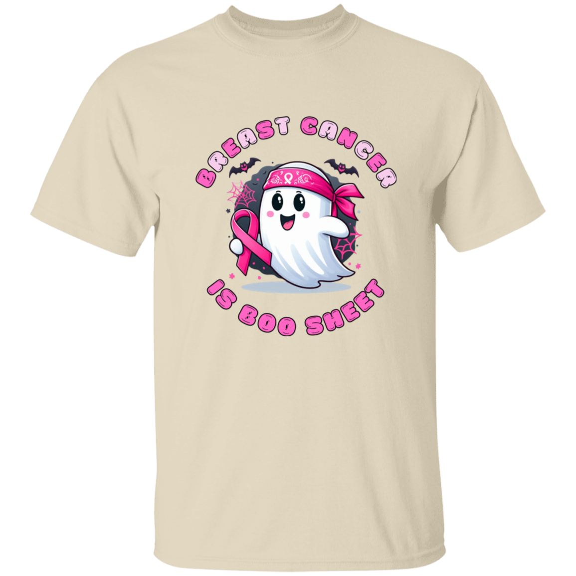 Breast Cancer Boo Sheet T-Shirt