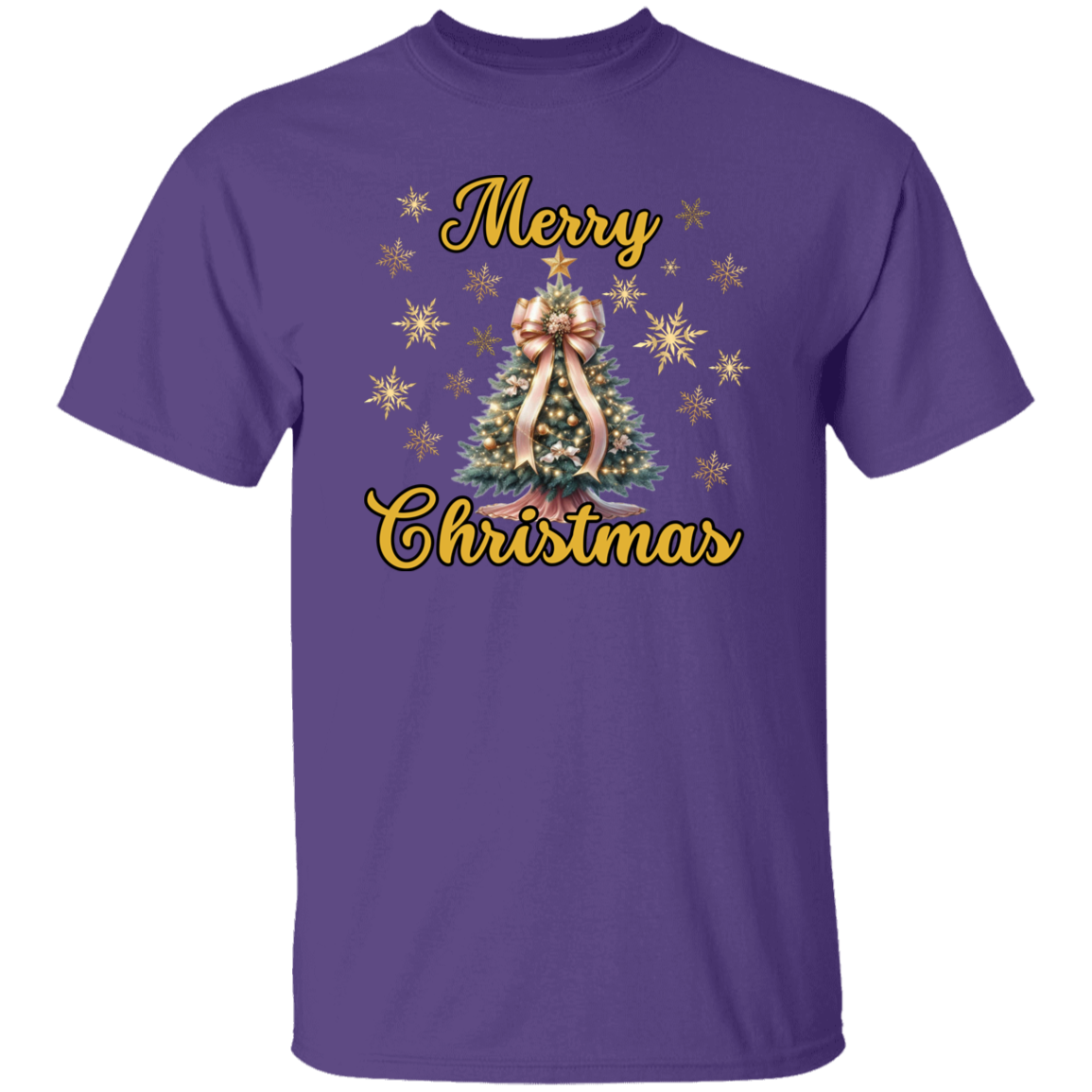 Merry Christmas Tree T-Shirt