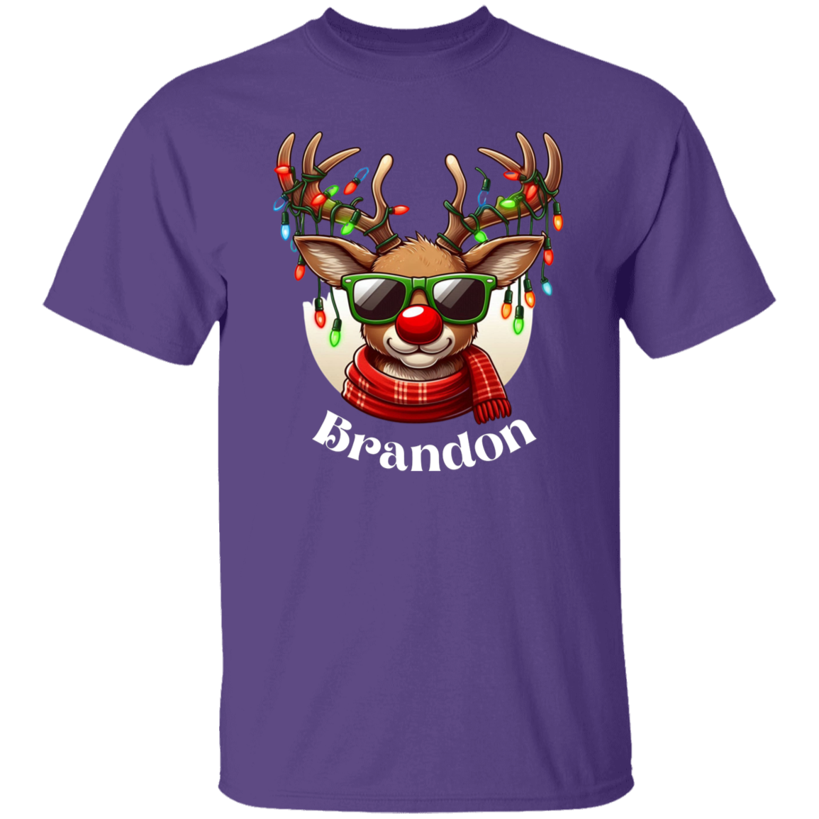 Christmas Red Nose Reindeer T-Shirt