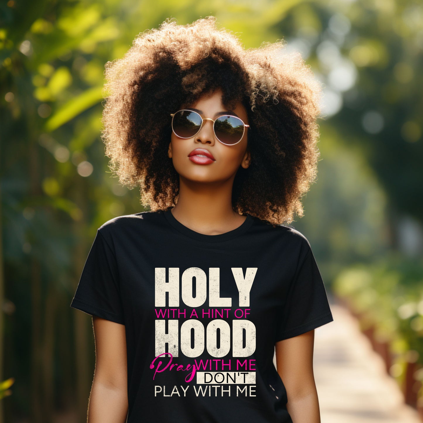 Holy With a Hint of Hood Tshirt