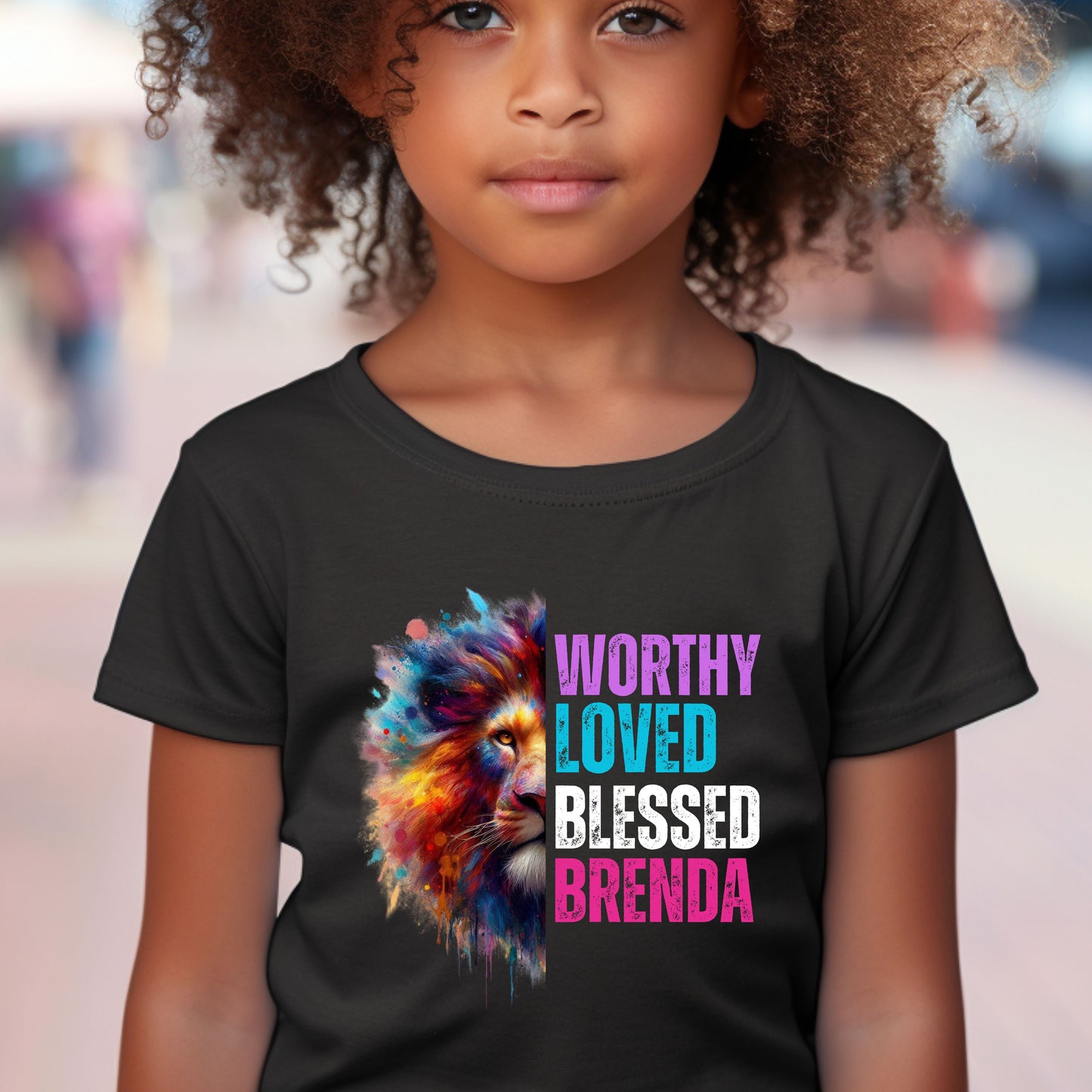 Worthy, Loved, Blessed Customized T-Shirt