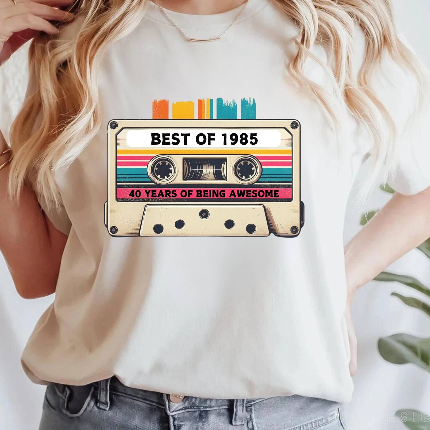 Customized Vintage Birthday T-Shirt