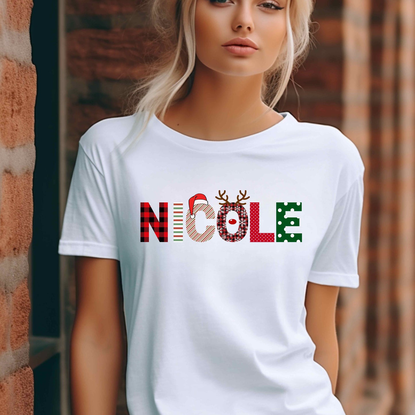Custom Name Christmas T-Shirt
