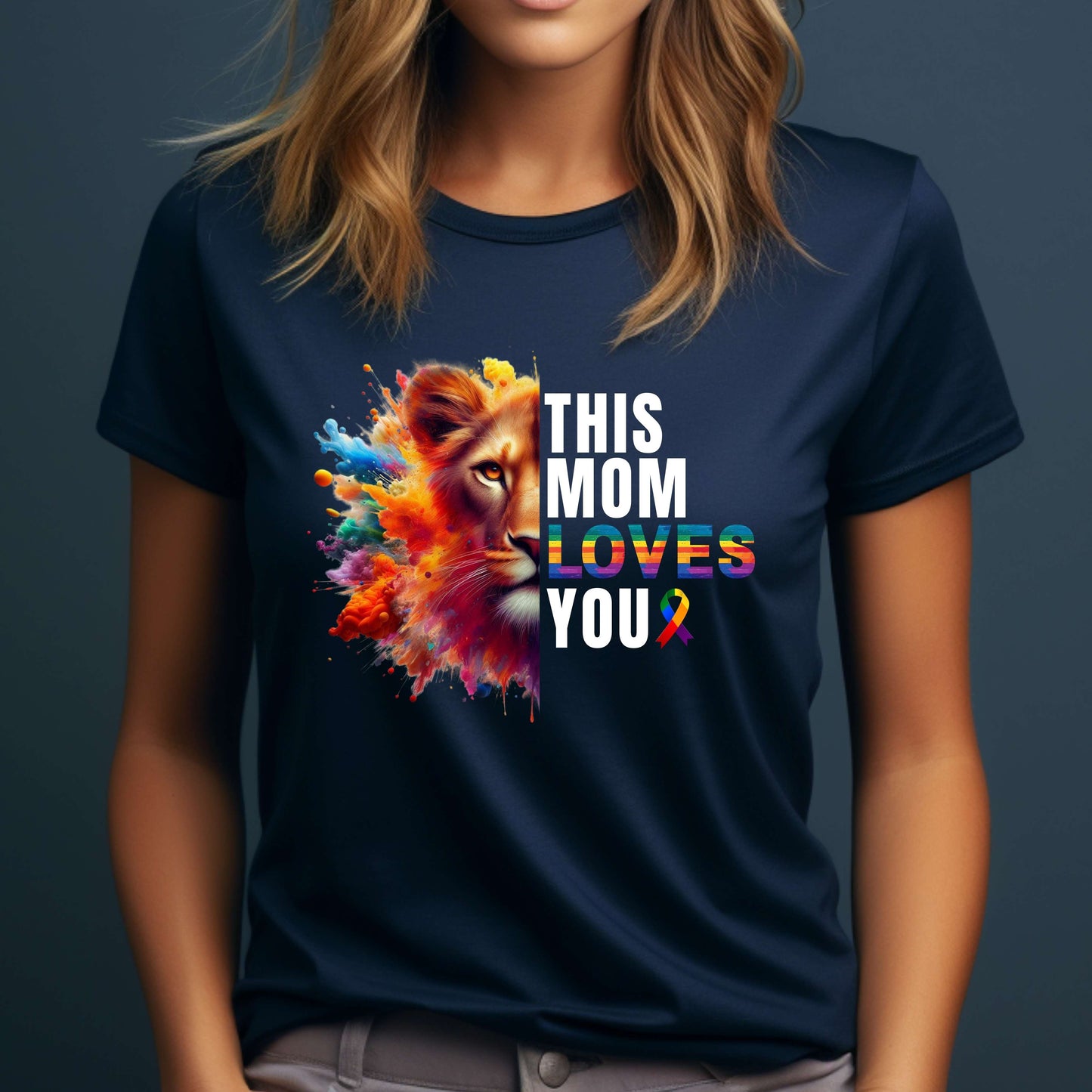 This Mom Loves You LGBTQ Pride T-Shirt