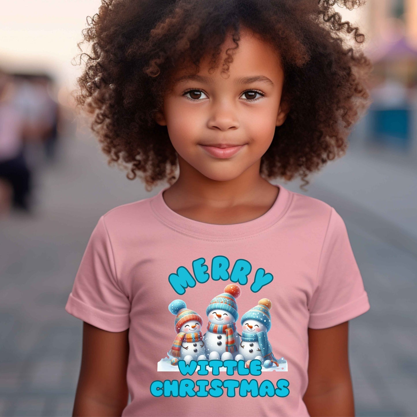 Merry Wittle Christmas Kids T-Shirt