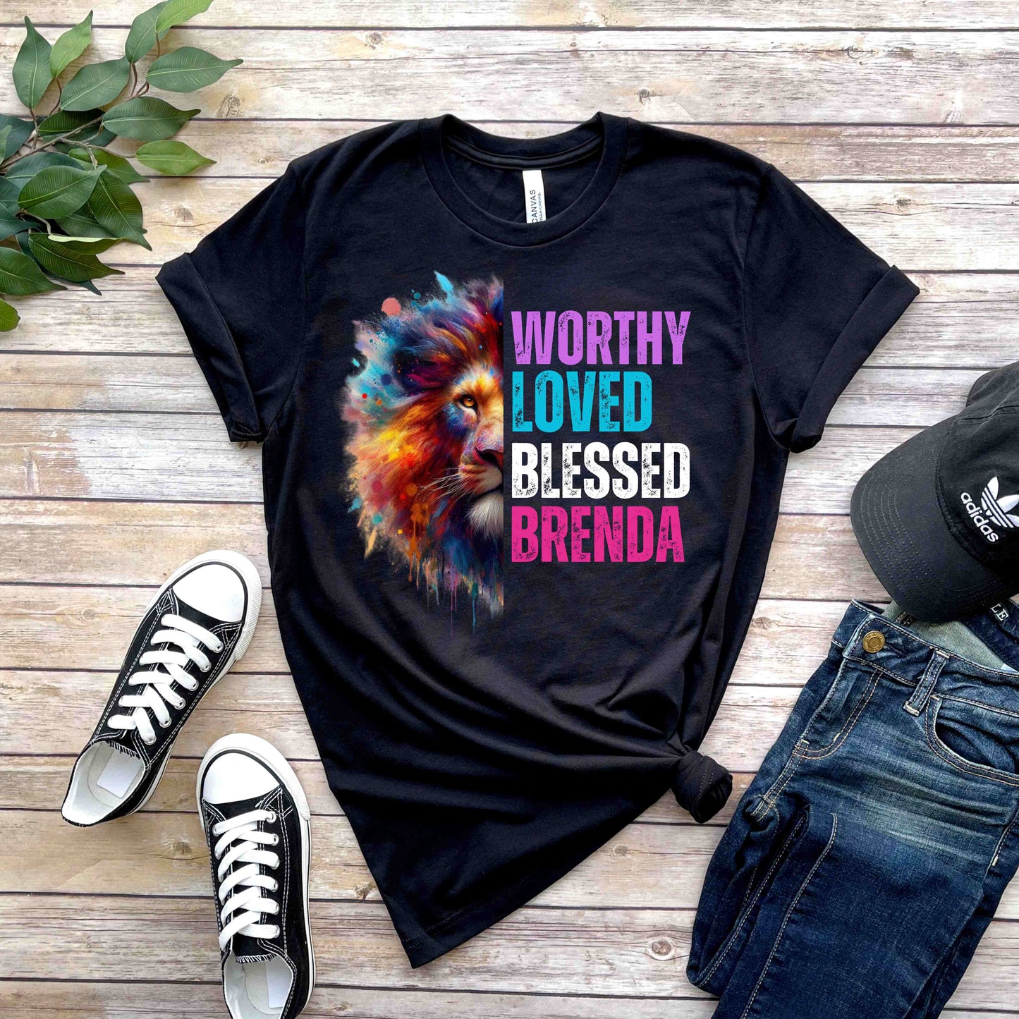 Worthy, Loved, Blessed Customized T-Shirt