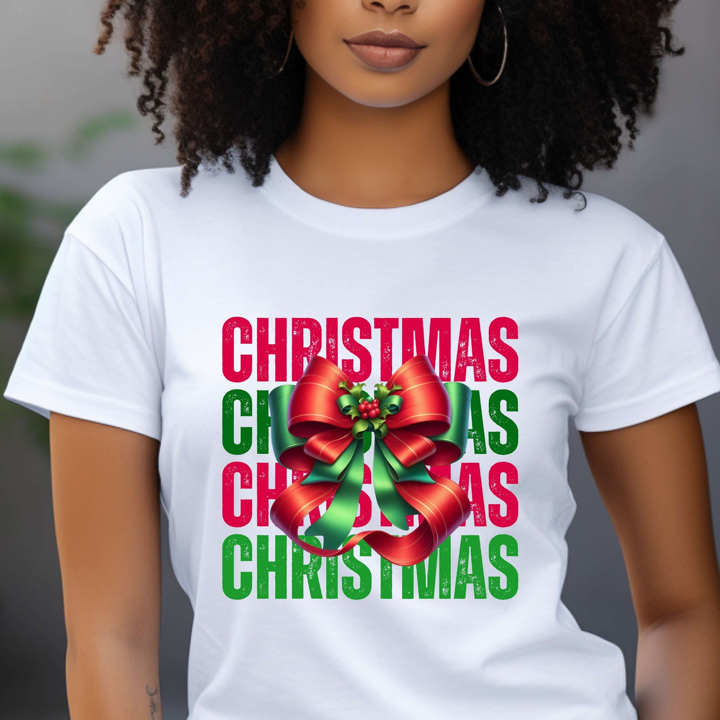 Christmas Bow T-Shirt