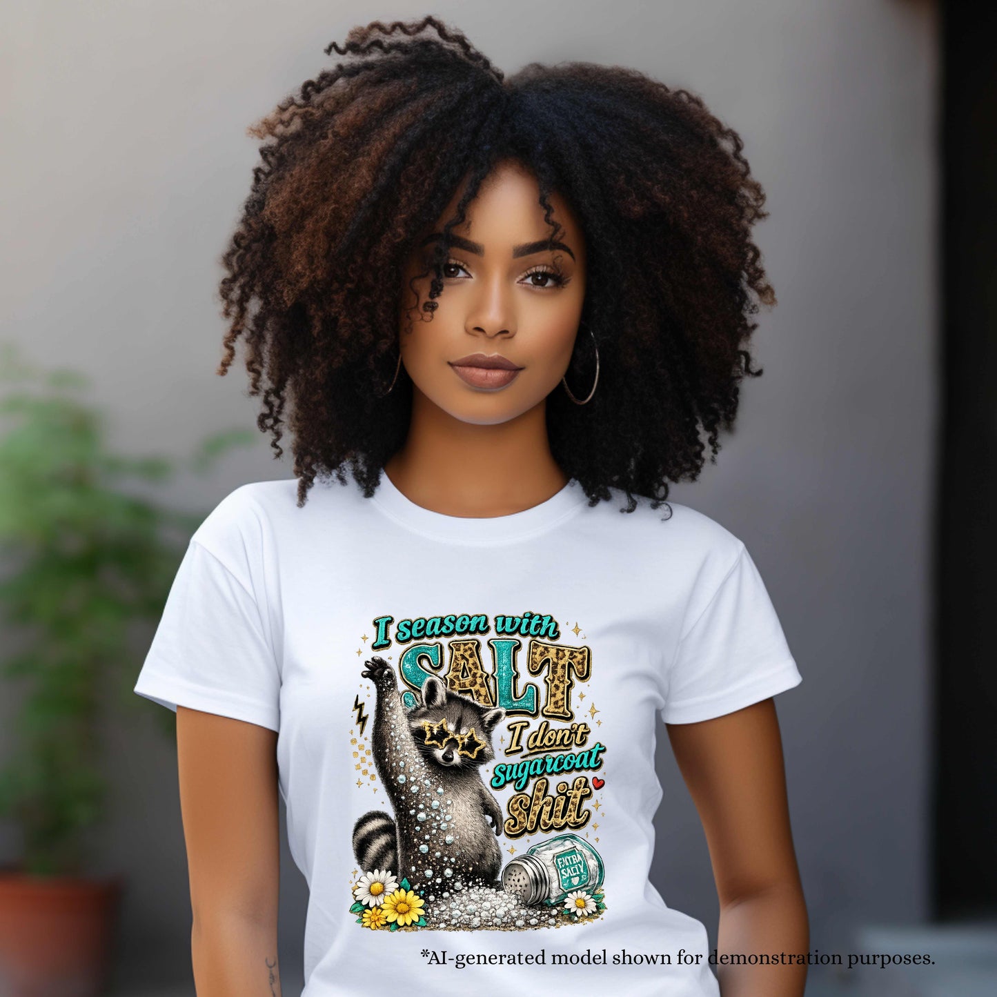 I Season With Salt Funny T-Shirt